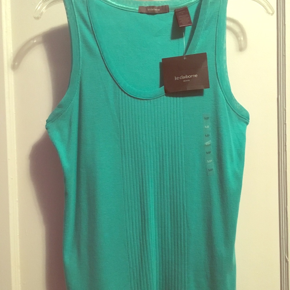 3/$10 Liz Claiborne ribbed tank NWT